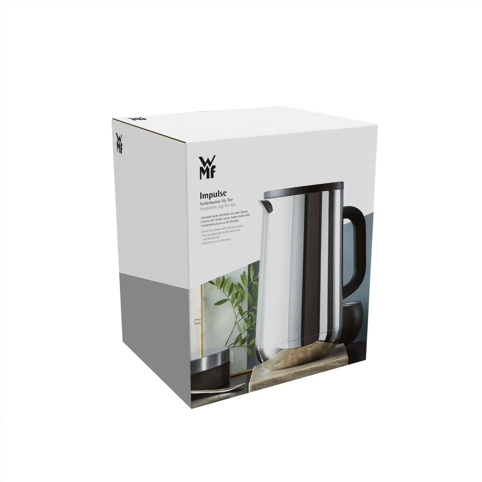 WMF Impulse Isolierkanne für Tee 1.0l, Edelstahl – Bild 5