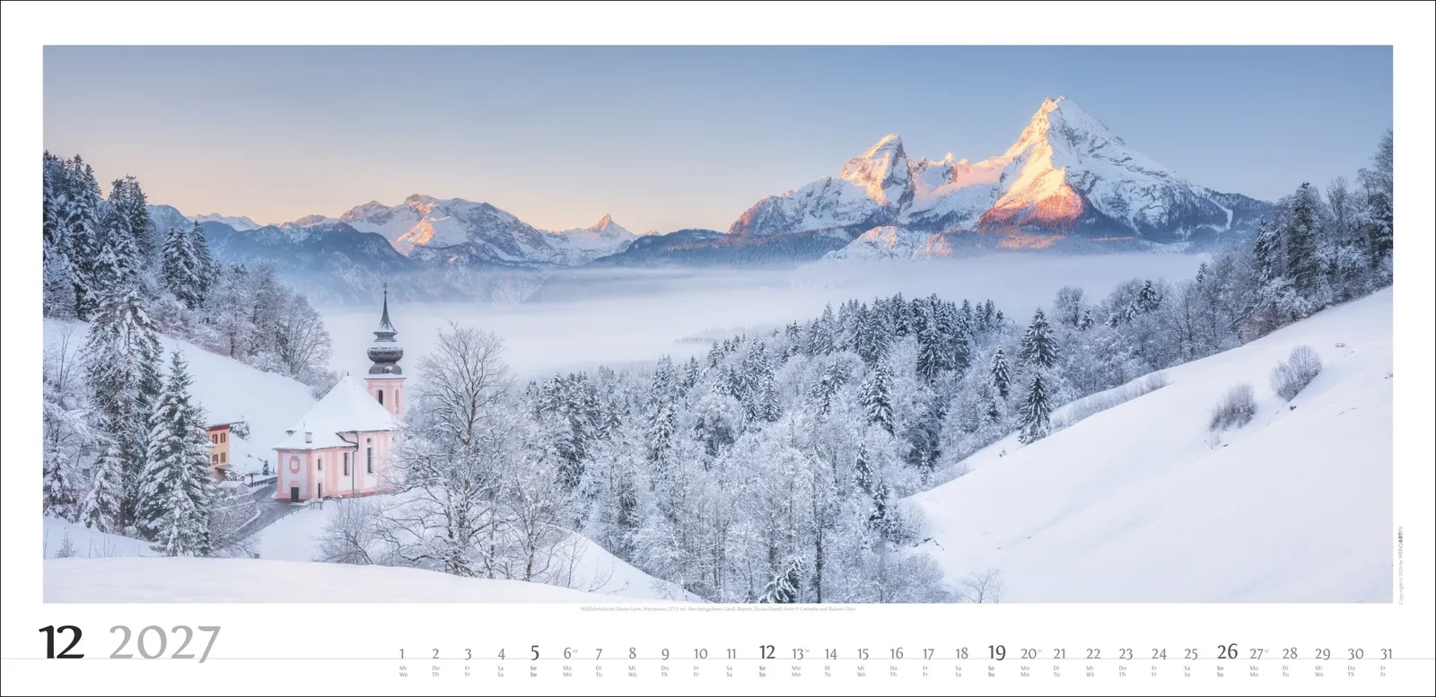 Alpenpanorama Wandkalender 2027 – Bild 13