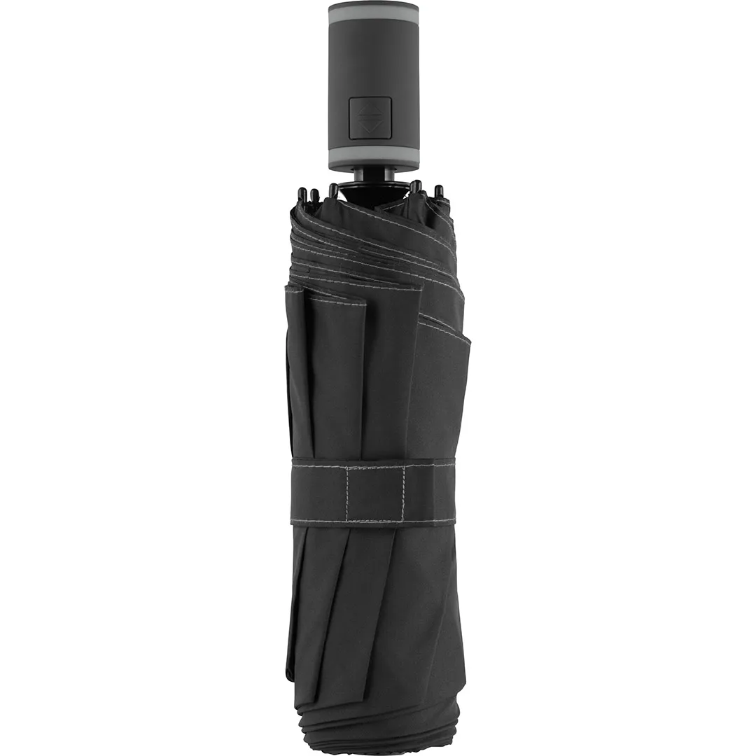 Taschenschirm FARE® AOC Mini Style, schwarz-grau – Bild 3
