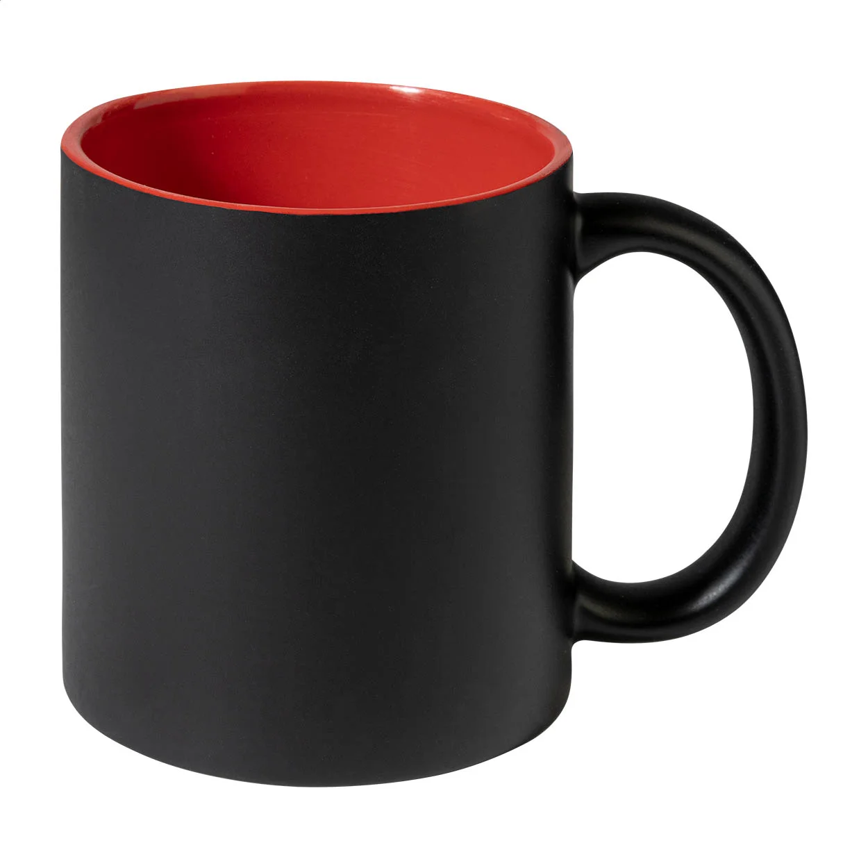 Tasse Bavary, rot, schwarz – Bild 3