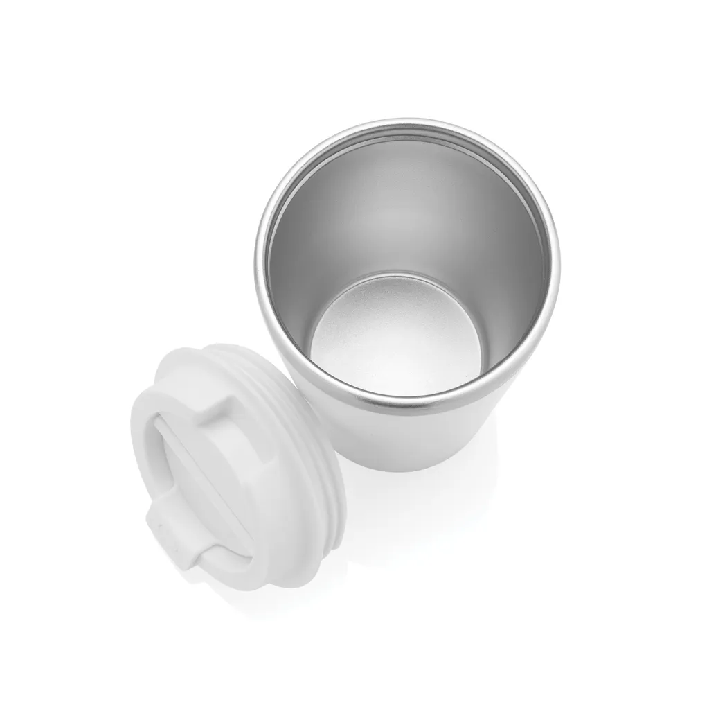 Java 350ml RCS recycelter doppelwandiger Becher, weiß – Bild 3