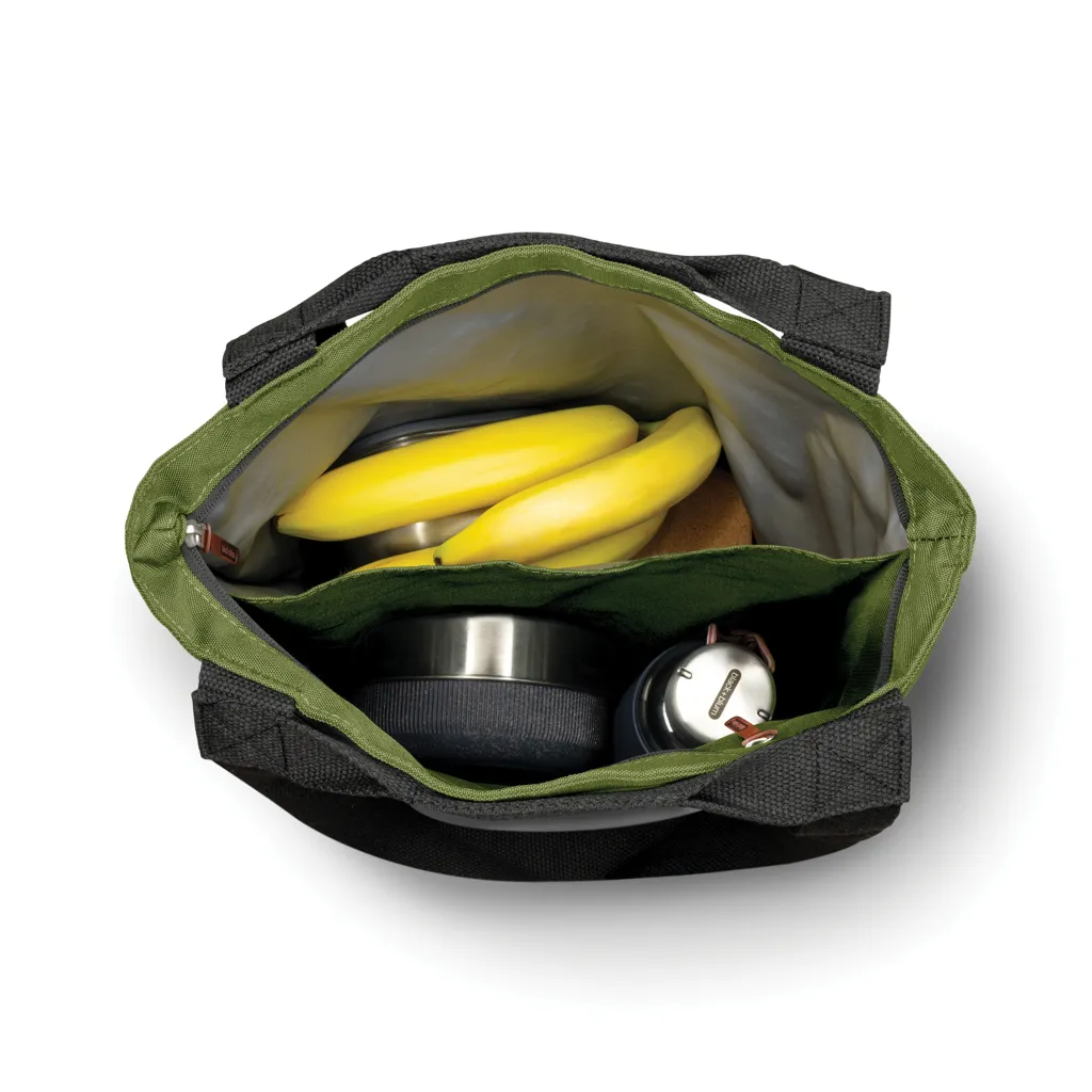 Black+Blum isolierte 16L Trage- & Kühltasche, Moosgrün – Bild 5