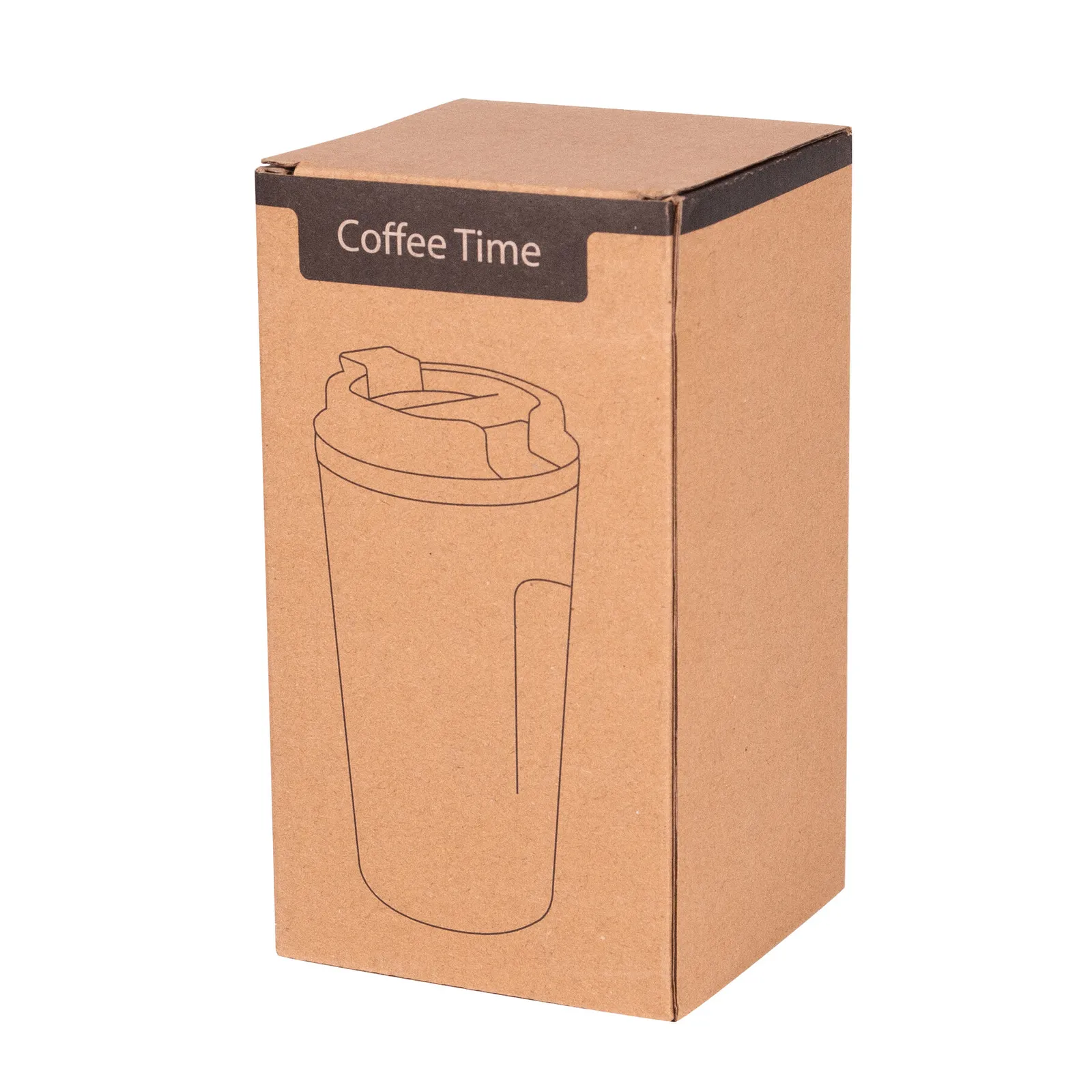 COFFEE TIME - Isolierbecher, schwarz – Bild 8