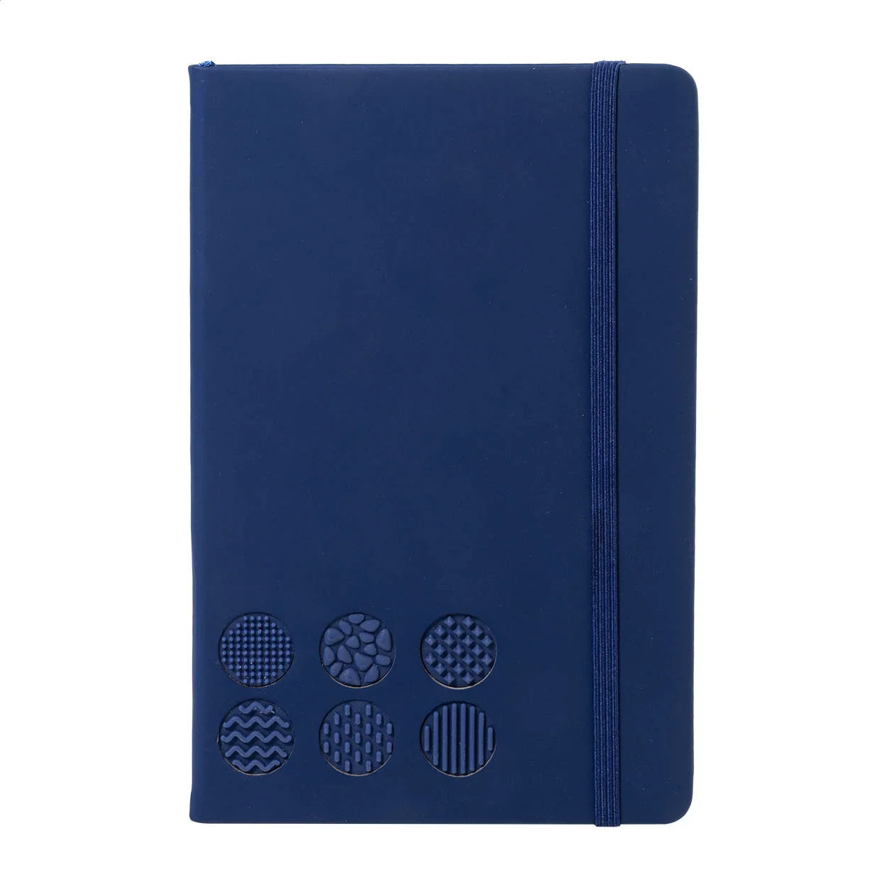Antistress-Notizbuch Senspuk aus RPU, blau – Bild 4