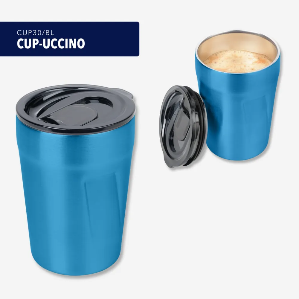 Thermobecher CUP-UCCINO blau, blau – Bild 8