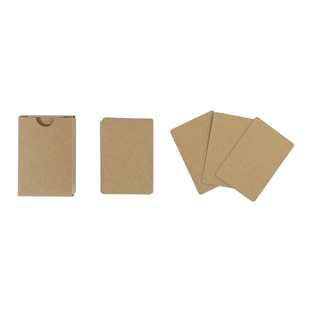 Individueller Spielkarten CreaCard Pocket Eco, natur – Bild 2