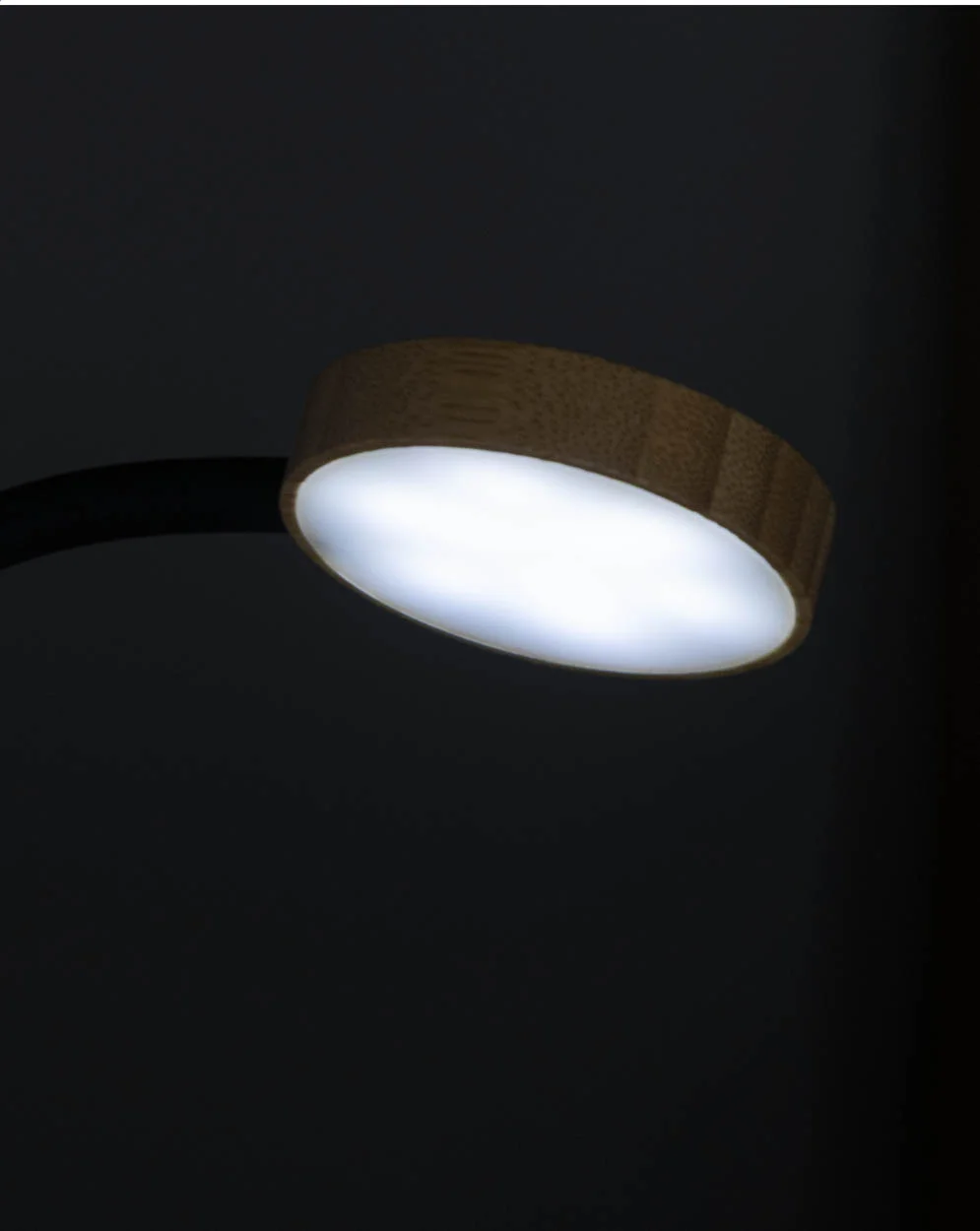 Tassenwärmer-Tischlampe SipLight, natur, schwarz – Bild 8