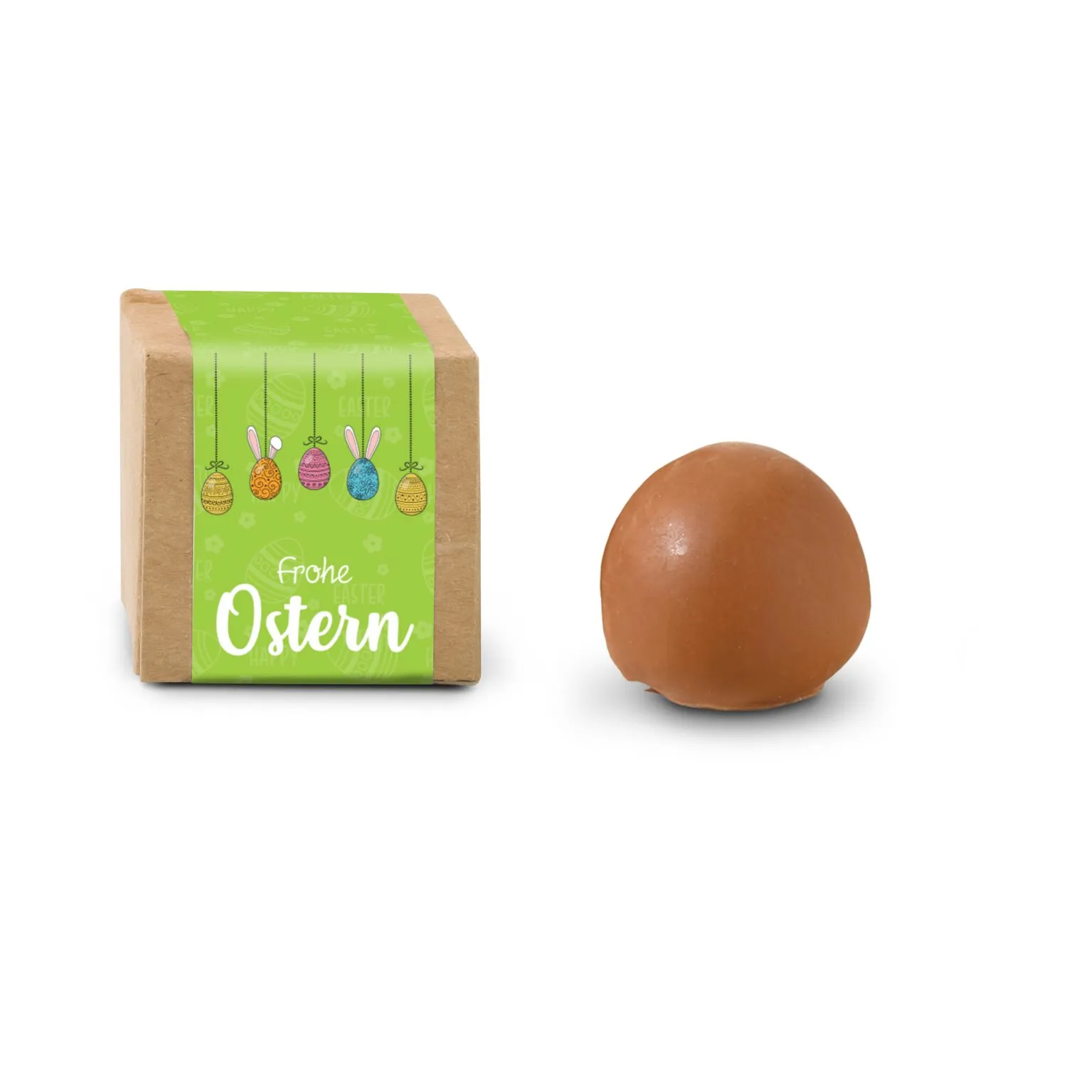 Geschenkset / Präsenteset: Pralinen-Gruß Ostern, braun – Bild 2