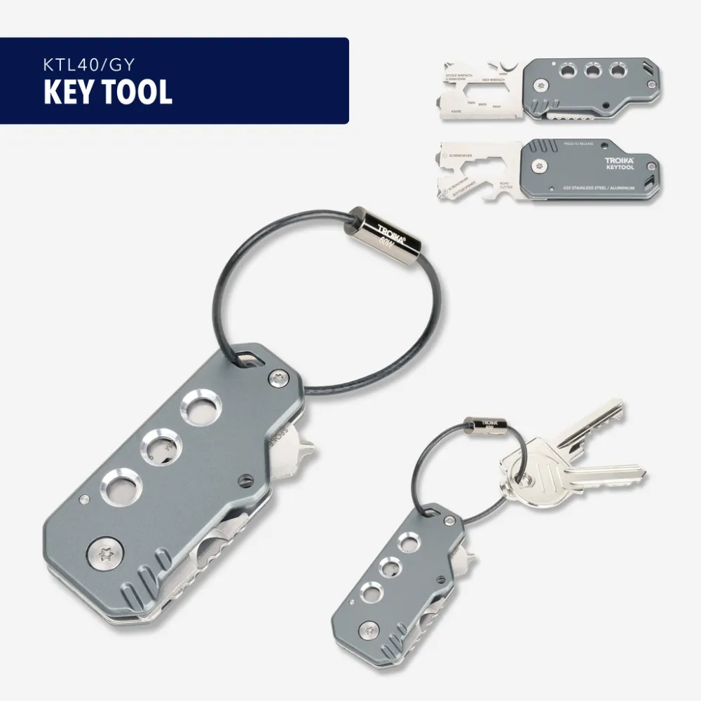 Mini-Werkzeug KEYTOOL titanfarben, titanfarben – Bild 7