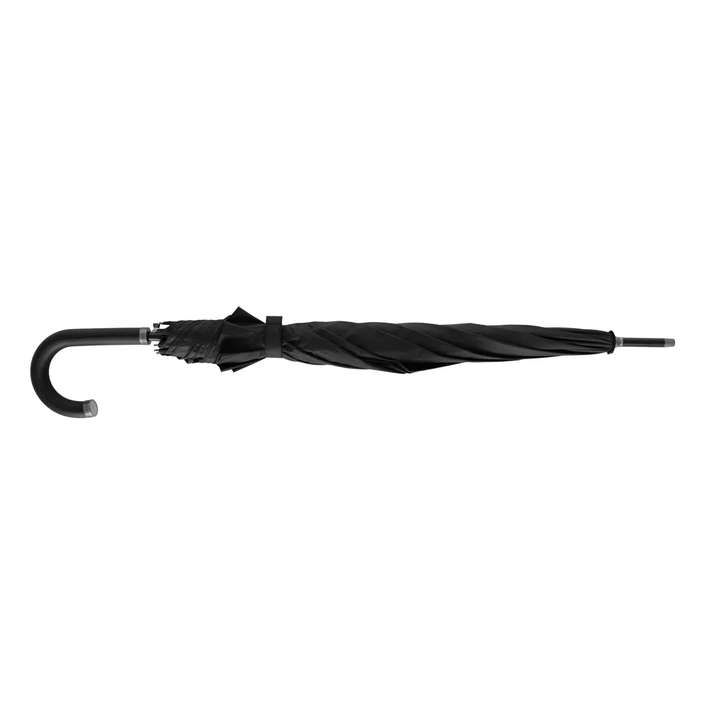 Swiss Peak Vero Aware™ RPET 25"-Regenschirm, schwarz – Bild 3