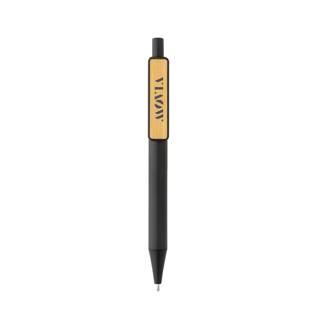 GRS rABS Stift mit Bambus-Clip, schwarz – Bild 4