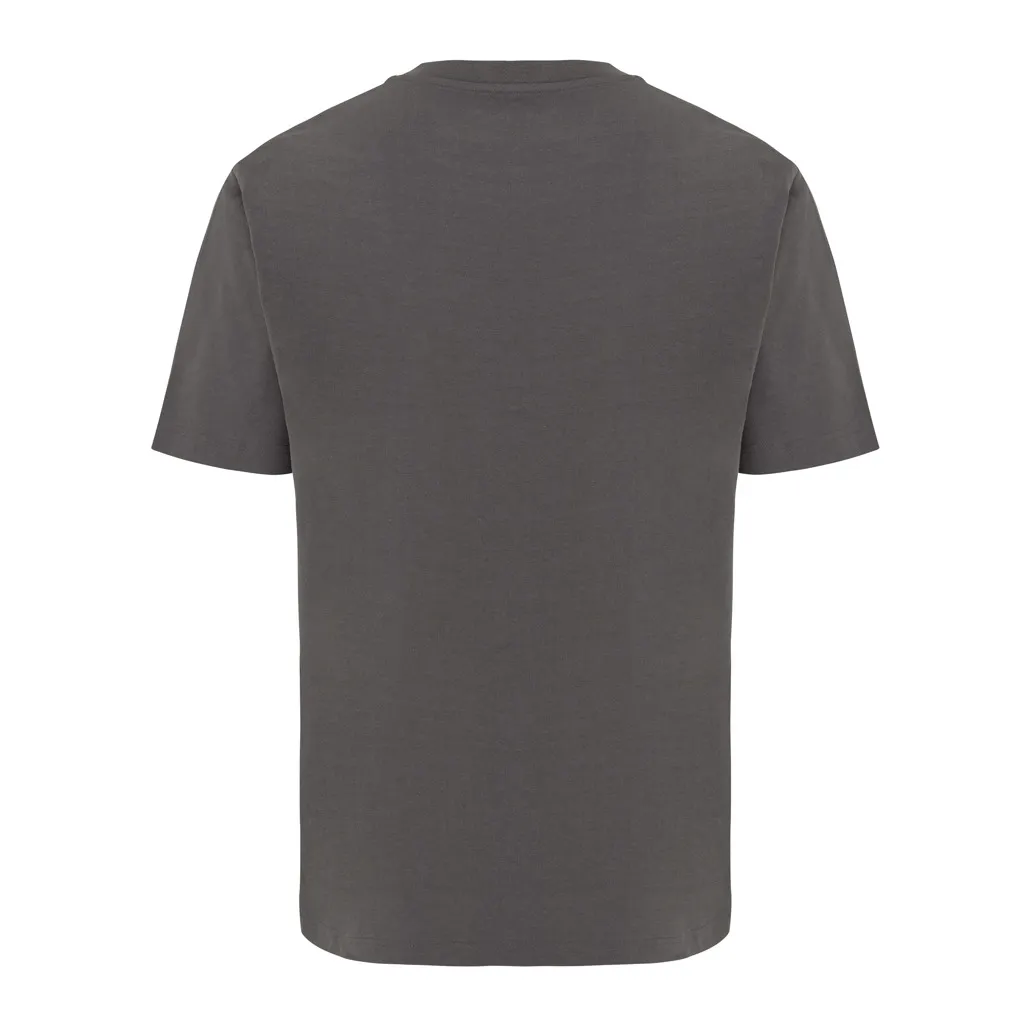 IQONIQ Nikko Heavyweight T-Shirt aus recycelter Baumwolle, anthrazit – Bild 2