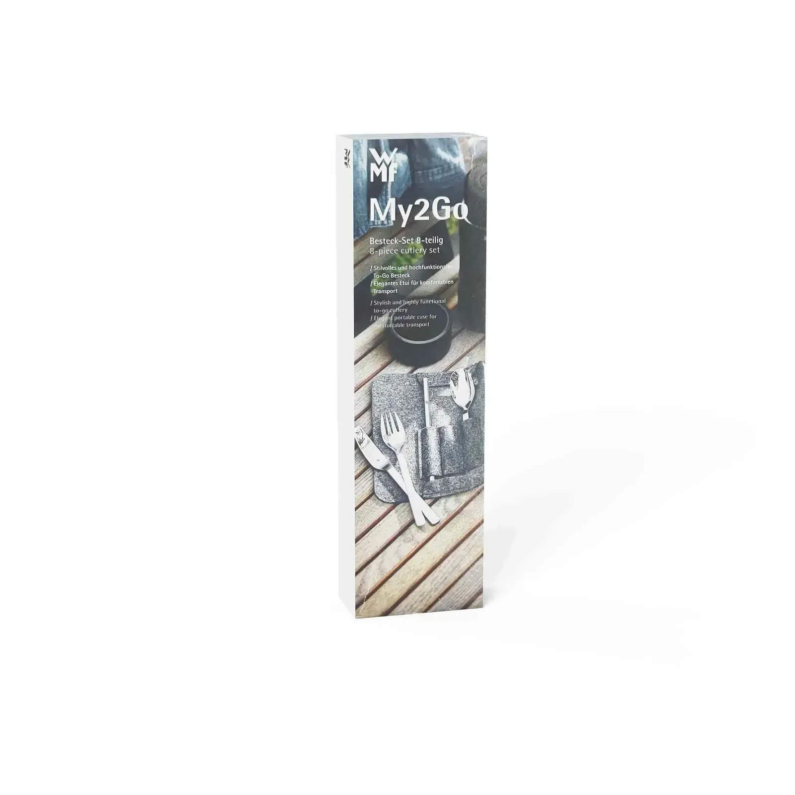 WMF My2Go Besteckset, Silber – Bild 5