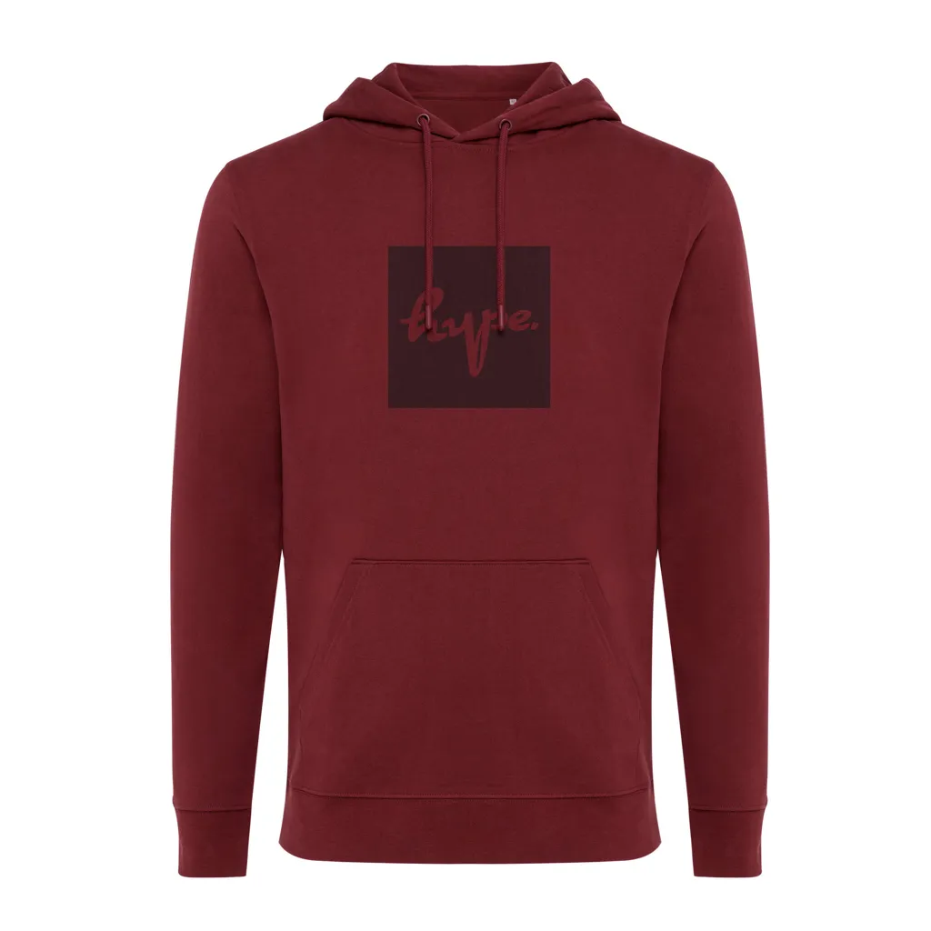 IQONIQ Jasper Hoodie aus recycelter Baumwolle, burgunderrot – Bild 4