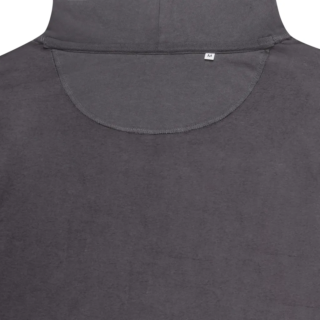 IQONIQ Jasper Hoodie aus recycelter Baumwolle, anthrazit – Bild 3