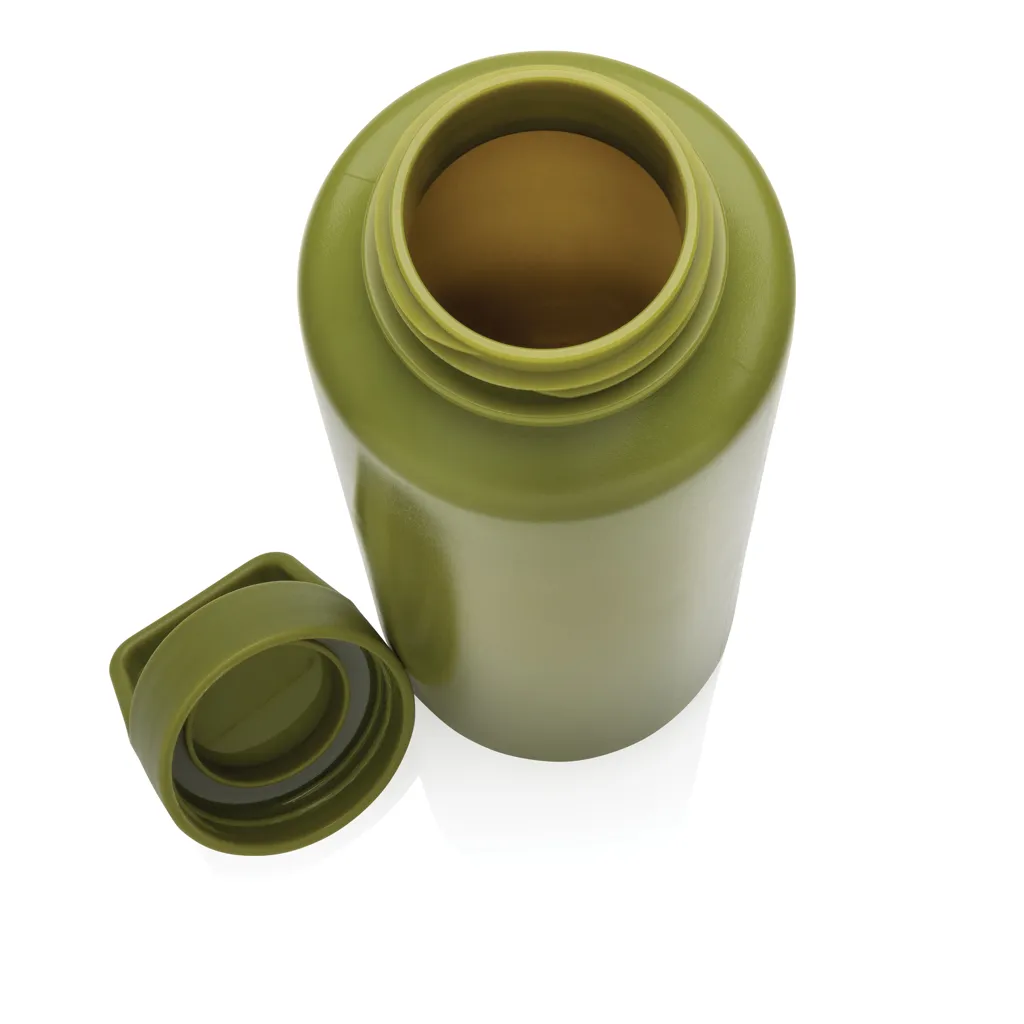 Wasserflasche mit Henkel aus RCS rPP, grün – Bild 4