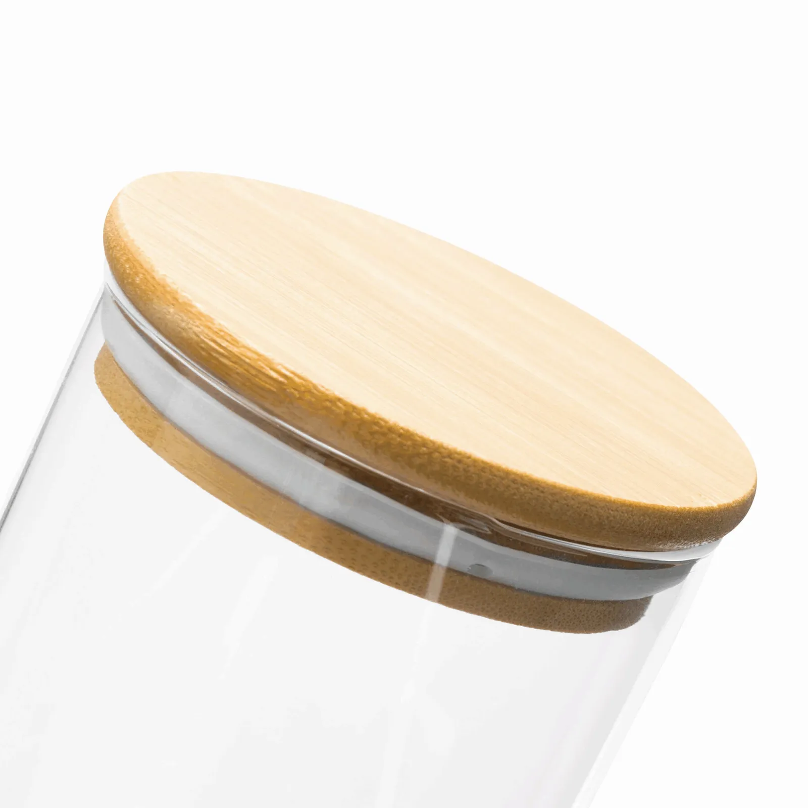 MECOZI STORAGE S - Glas-Vorratsdose, Füllmenge ca. 450 ml braun, transparent, braun, transparent – Bild 4