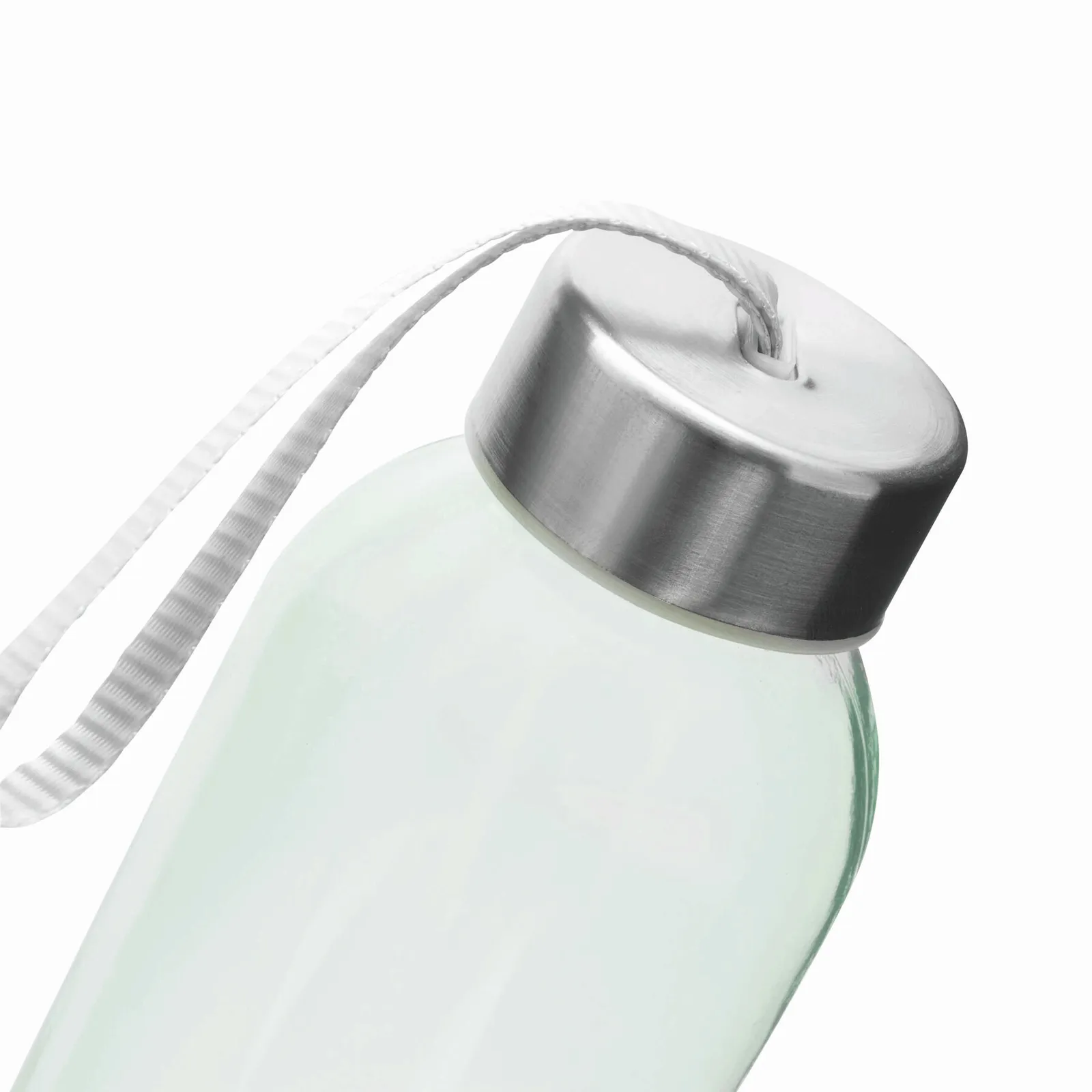 TAKE SMART - Glas-Trinkflasche, grün – Bild 3