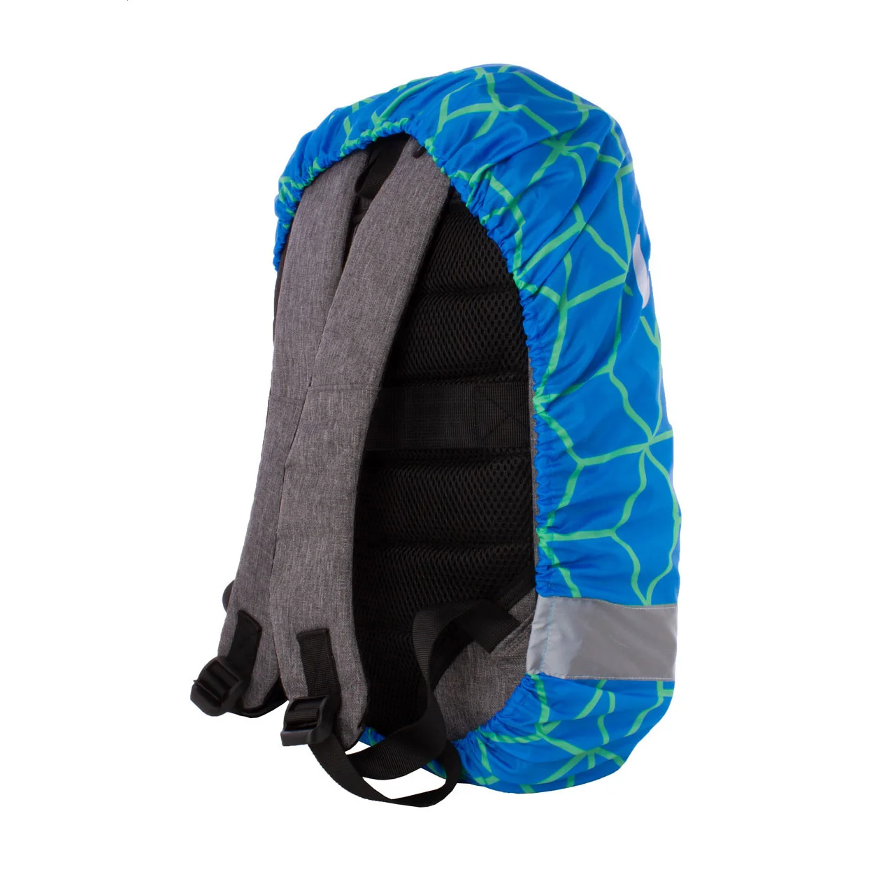 Individuelle CreaBack Reflect, reflektierende Rucksackhülle, weiß – Bild 8
