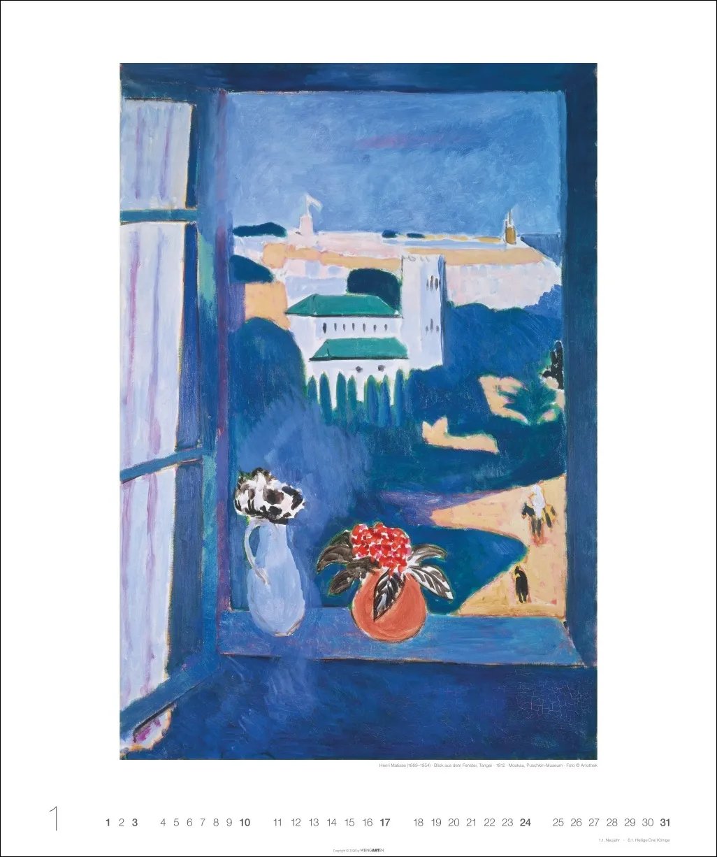 Henri Matisse Edition Wandkalender 2027 – Bild 2