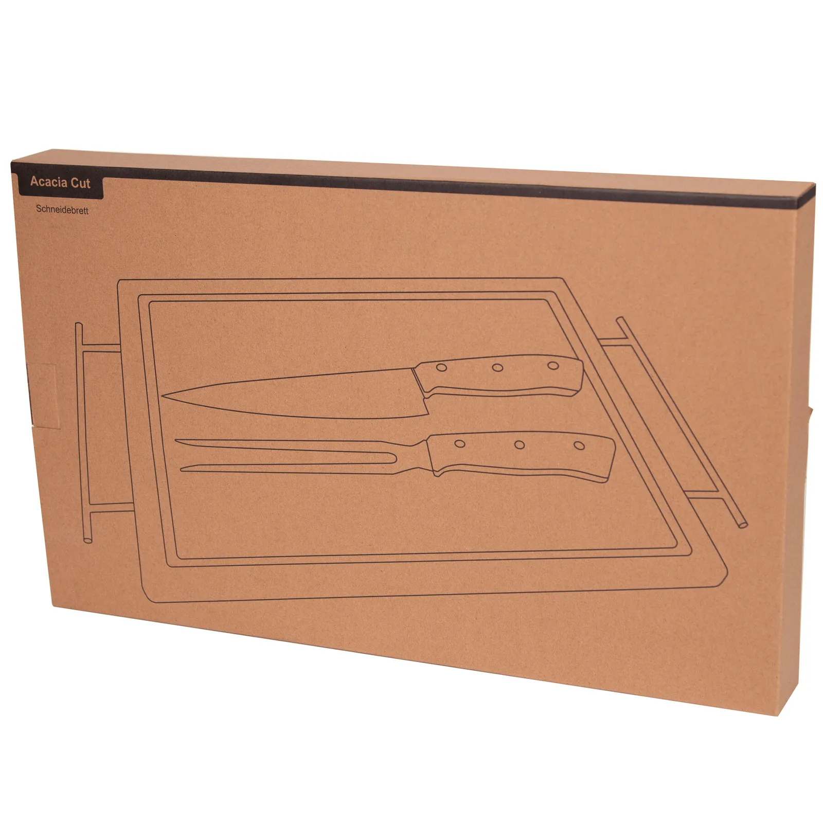 ACACIA CUT - Schneidebrett braun, braun – Bild 5