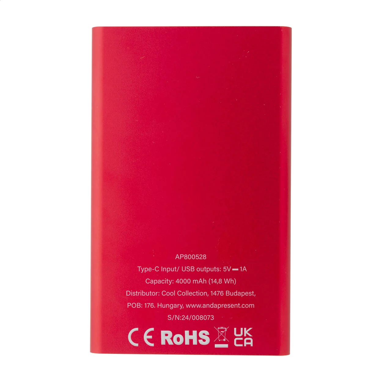 Powerbank RaluFour, rot – Bild 5