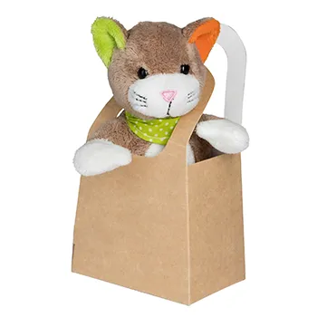 Geschenkverpackung, natur – Bild 2