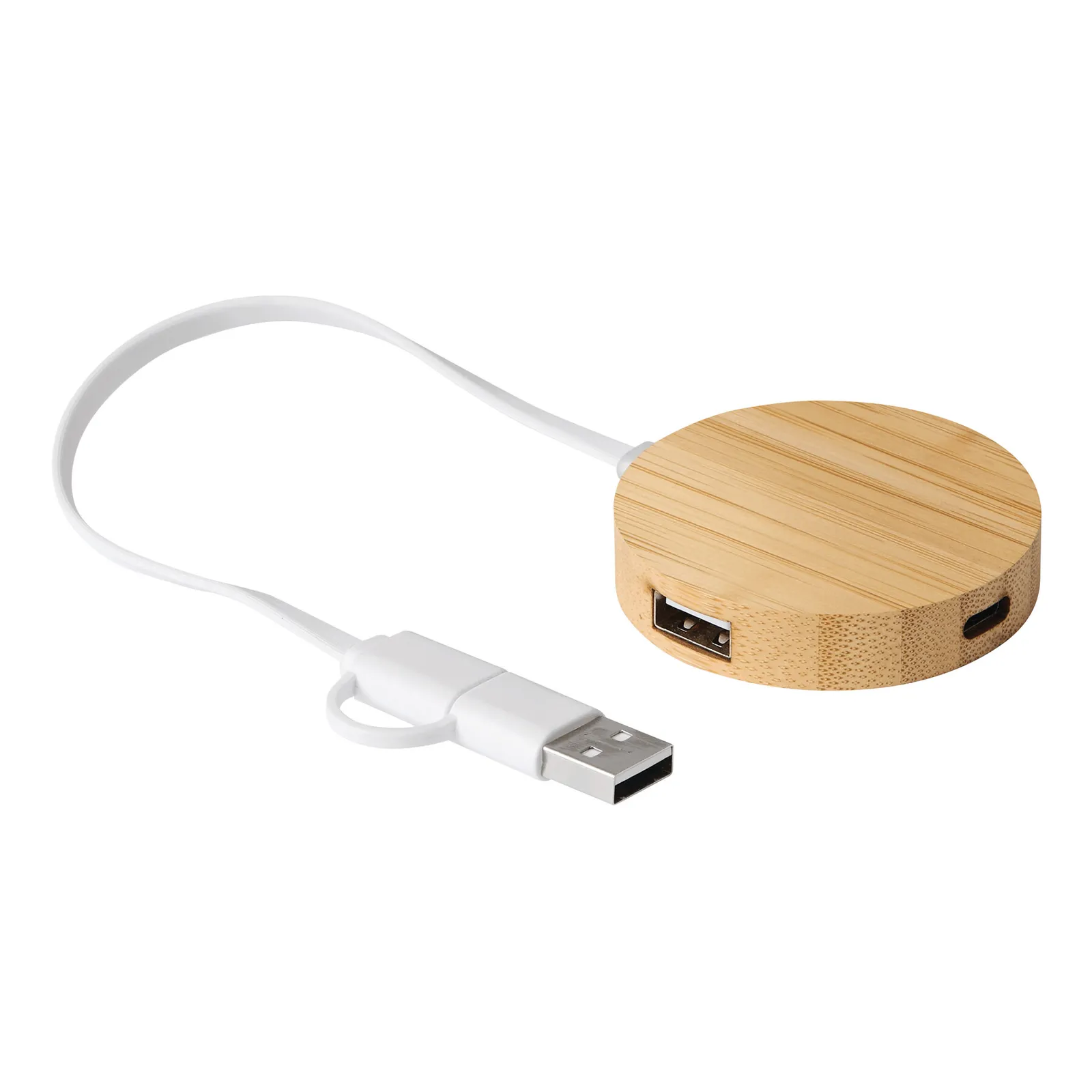 MULTIPLIER CIRCLE - USB Hub braun