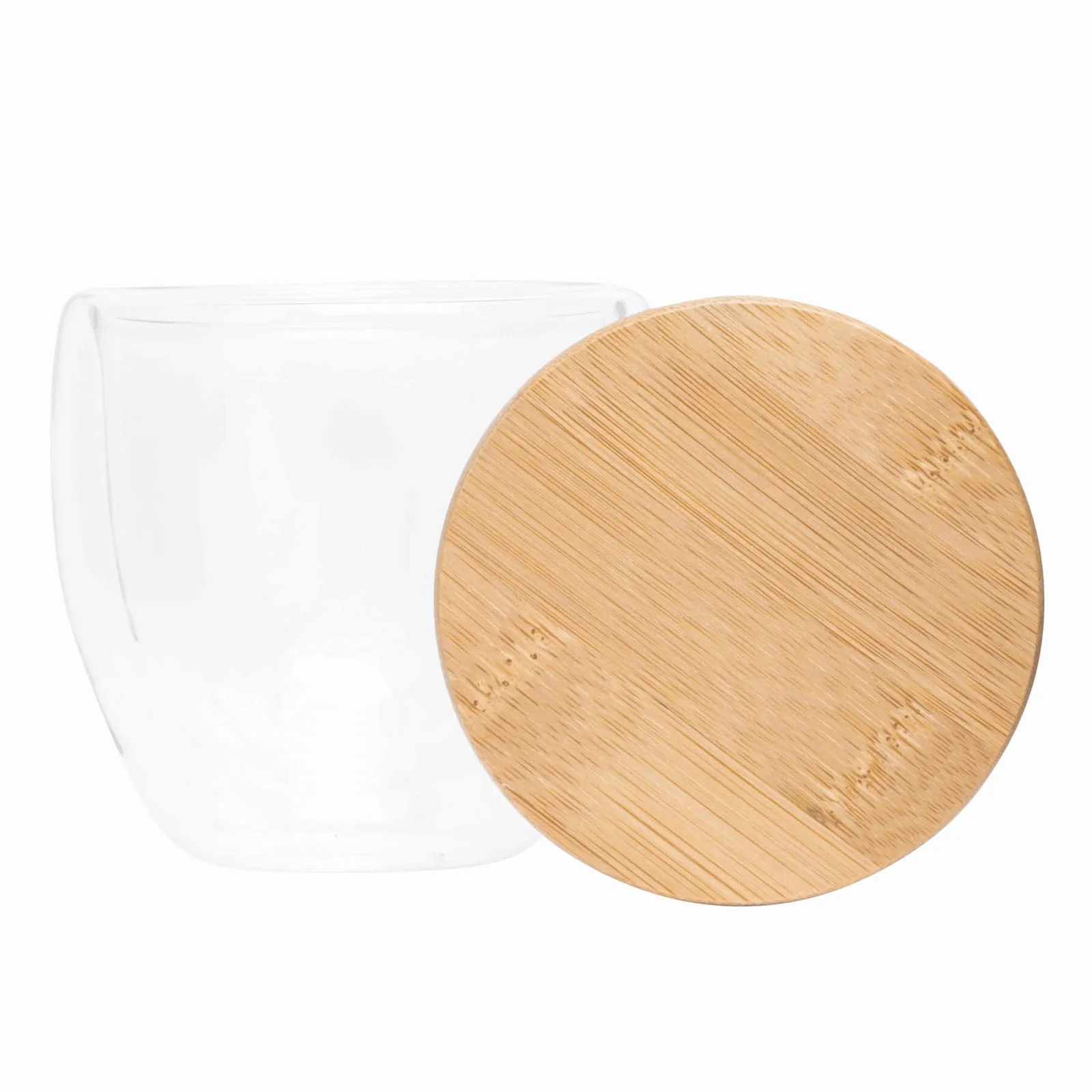 BAMBOO ART S - Glas, Füllmenge ca. 250 ml braun, transparent, braun, transparent – Bild 3