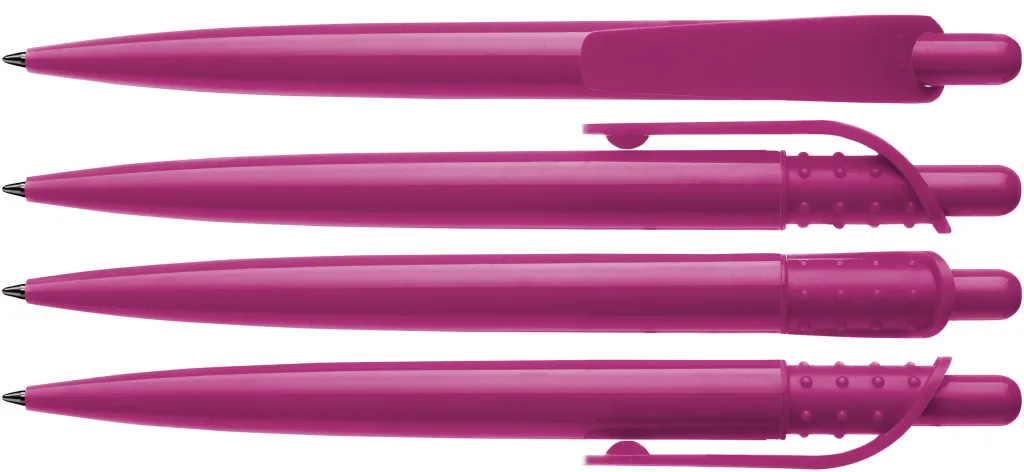 VIANI Druckkugelschreiber magenta, magenta – Bild 2