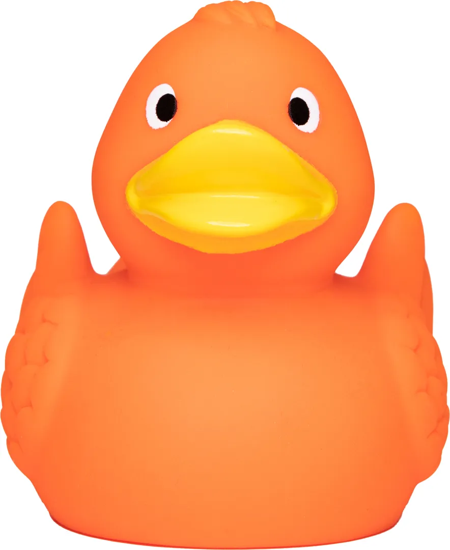 Quietsche-Ente 5,5–9,5 cm, orange – Bild 6