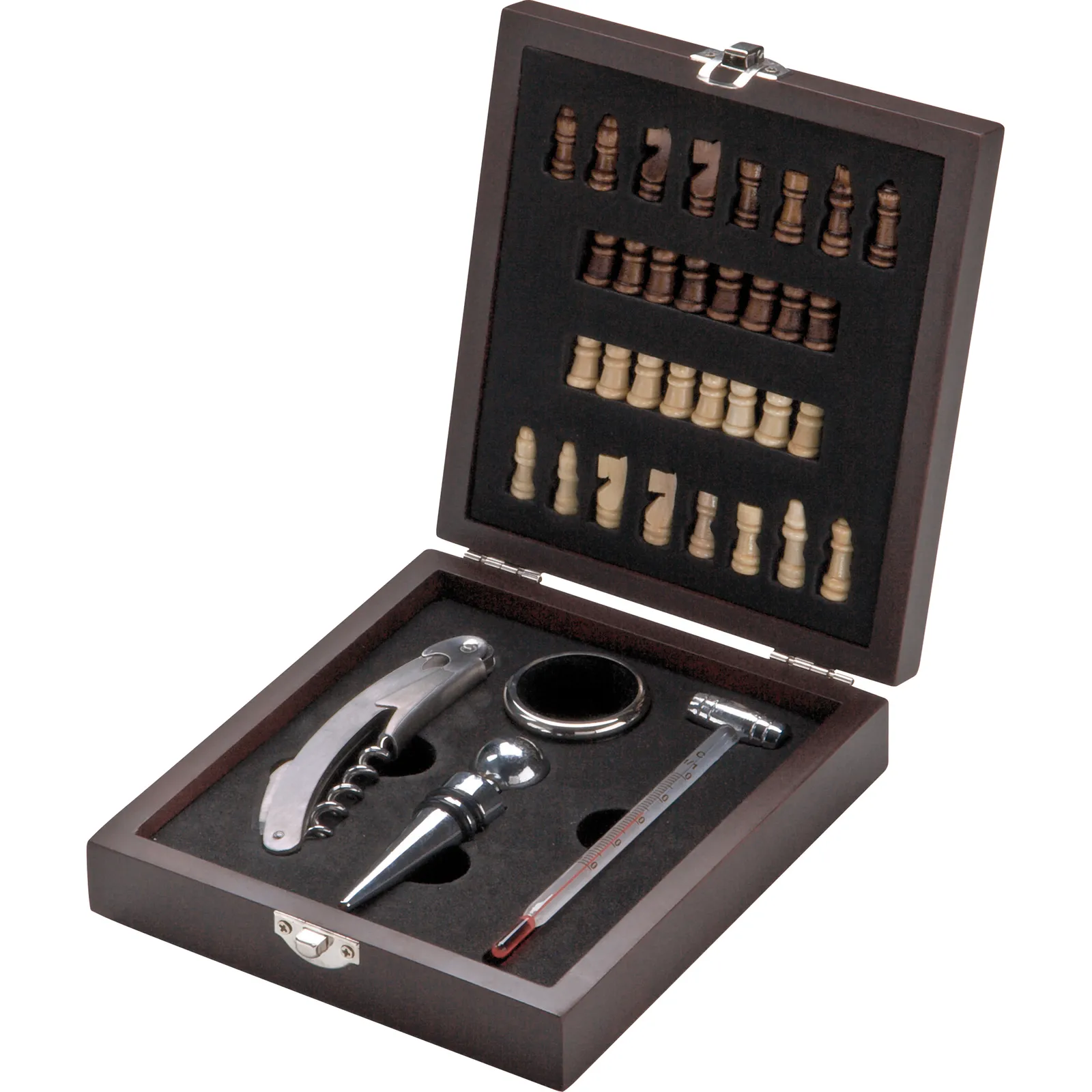 Schach Weinset San Gimignano, braun – Bild 2
