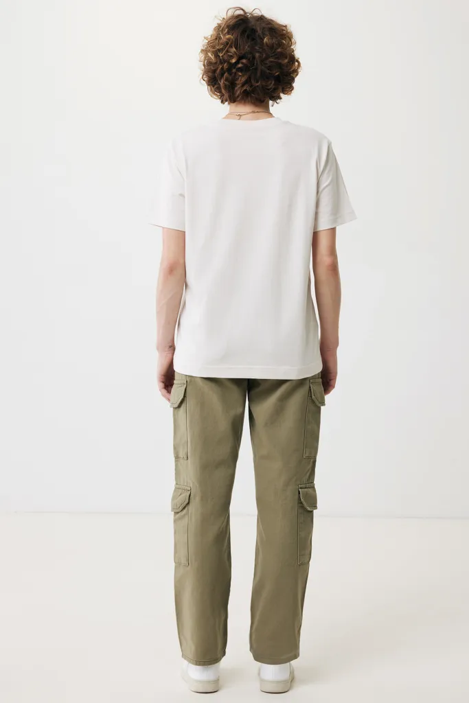 IQONIQ Kakadu relaxed T-Shirt aus recycelter Baumwolle, ivory white – Bild 8