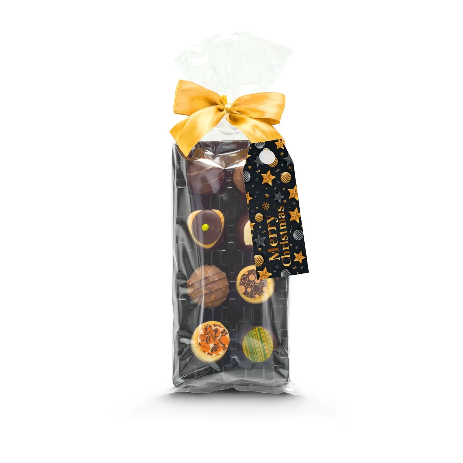 Geschenkset / Präsenteset: Marzipan Pralinés, schwarz – Bild 4