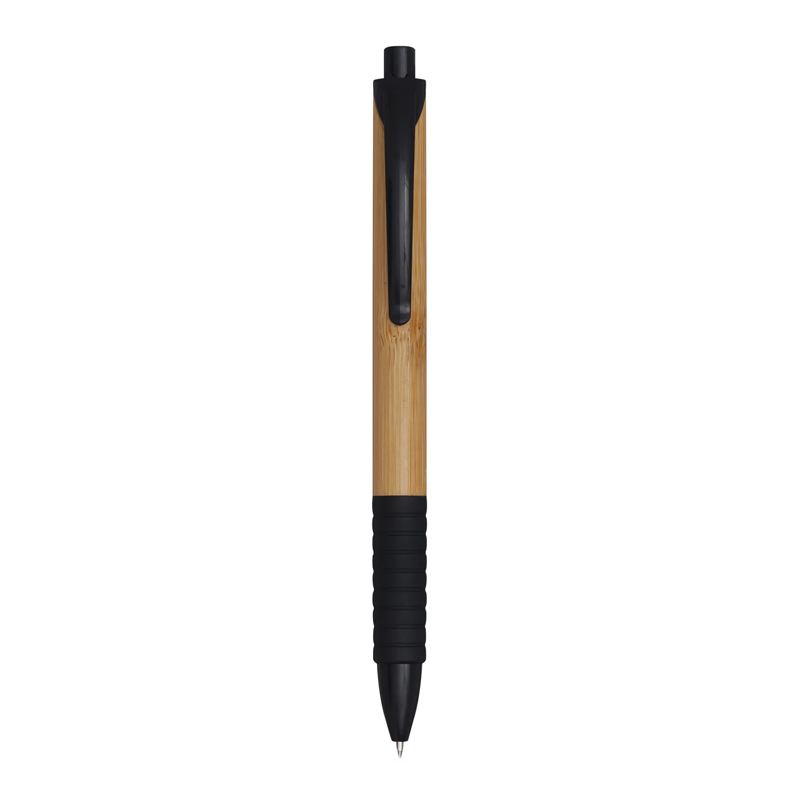 BAMBOO RUBBER - Kugelschreiber, braun, schwarz – Bild 2