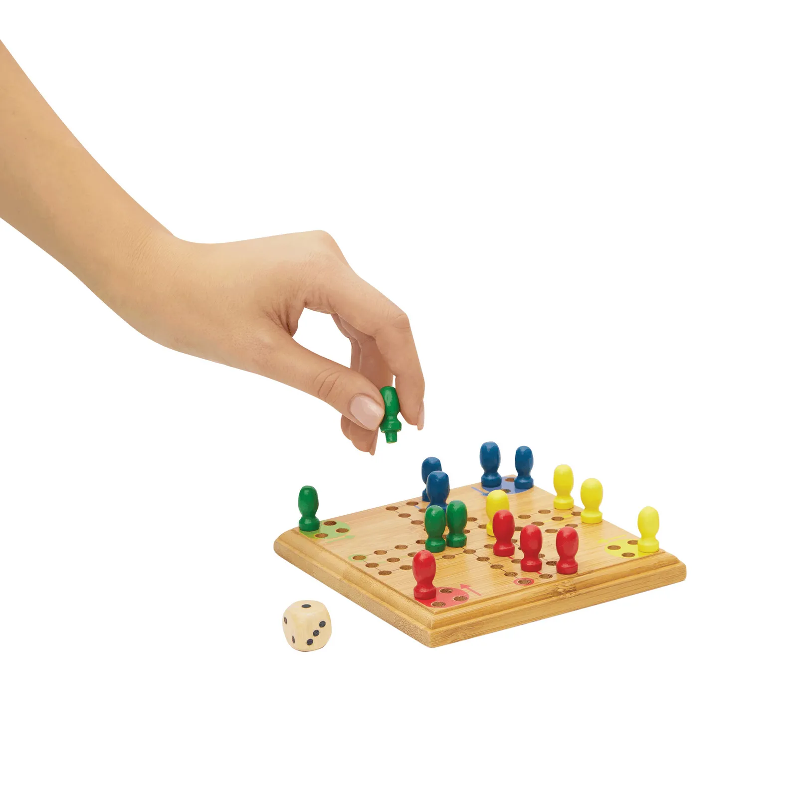 NO ANGER - Ludo Holzspiel braun, braun – Bild 5