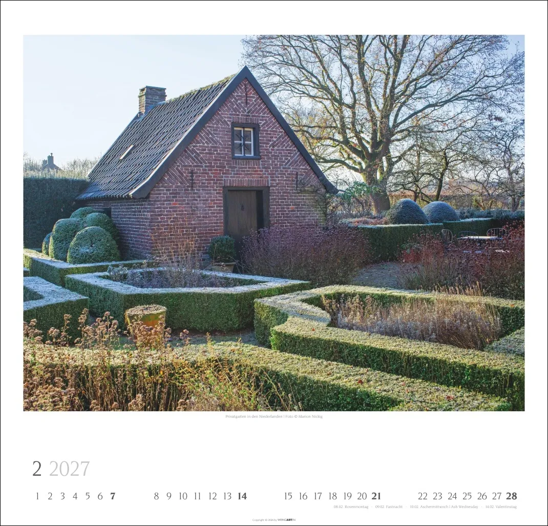 Gartenträume Wandkalender 2027 – Bild 3