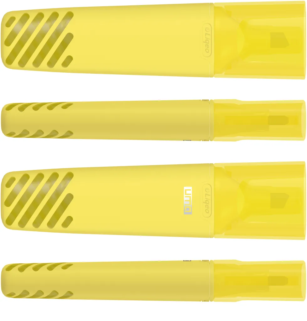 LIQEO HIGHLIGHTER Textmarker pastell gelb, pastell gelb – Bild 2
