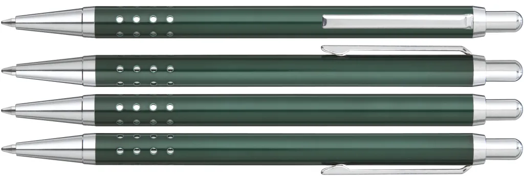 SLIMLINE Druckkugelschreiber grün, grün – Bild 2