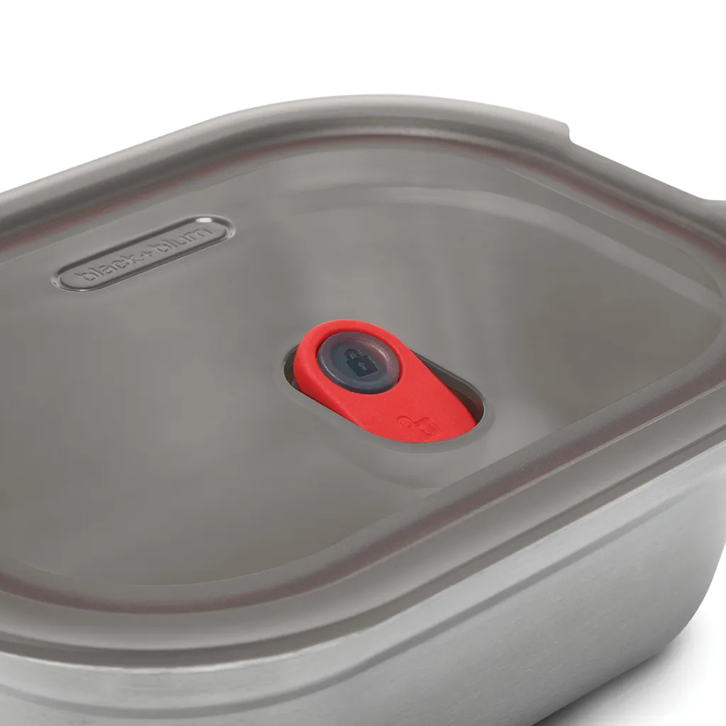 Black+Blum 3-tlg. Mealprep Box Set - klein, medium, groß, grau – Bild 11