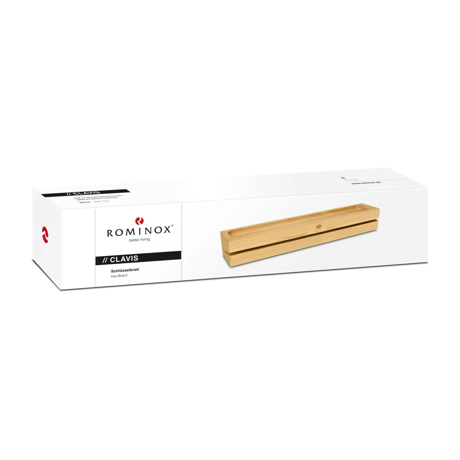 ROMINOX® Schlüsselbrett // Clavis, braun – Bild 6