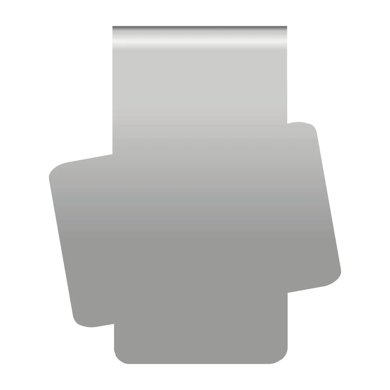 ROMINOX® Mehrweg-Büroklammer Shape Clip, 9 Varianten, idealer Mailingartikel für Dokumente, bis zu 18 Seiten Klemmkraft, silber – Bild 4