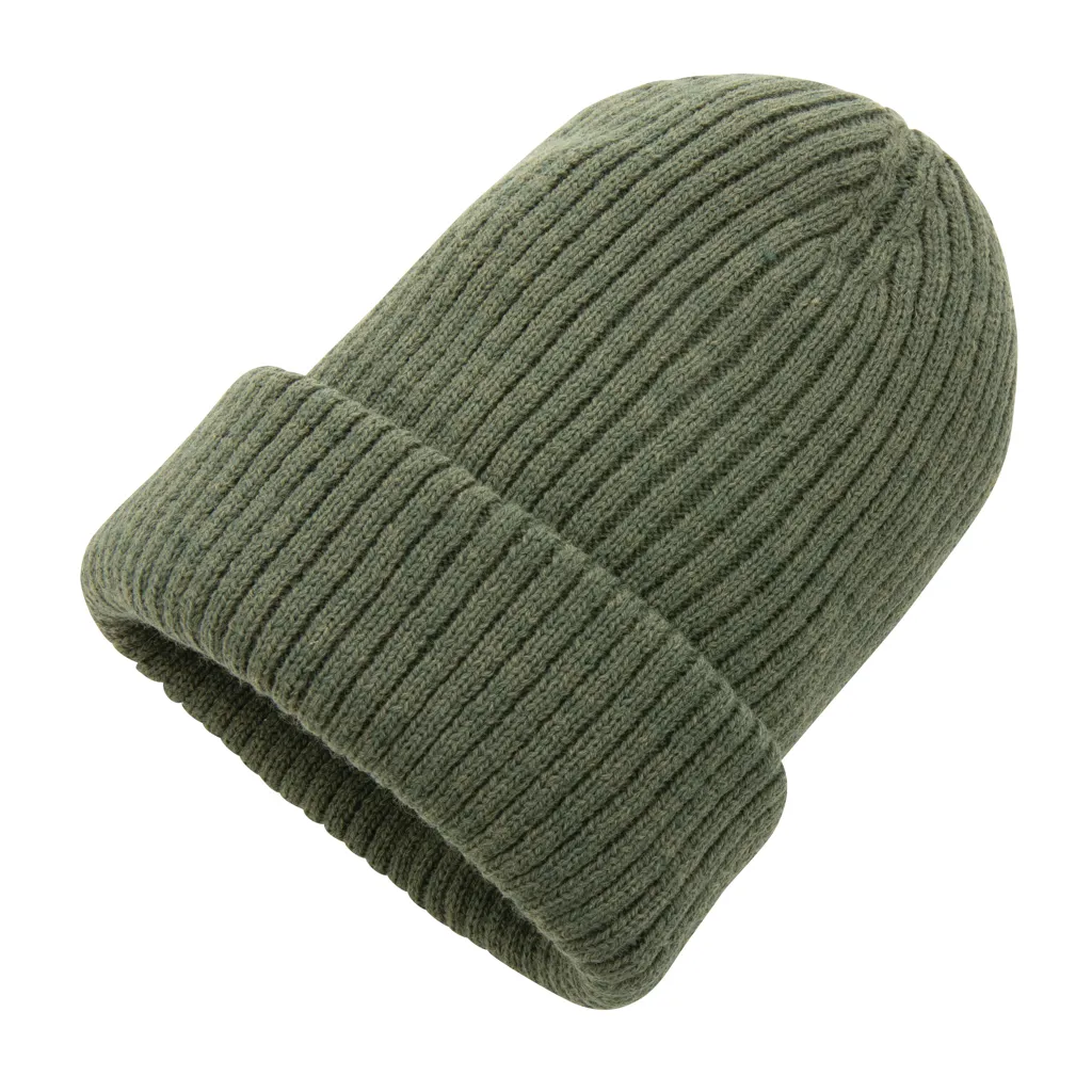 Impact AWARE™ Polylana® doppelt gestrickte Mütze, grün – Bild 3