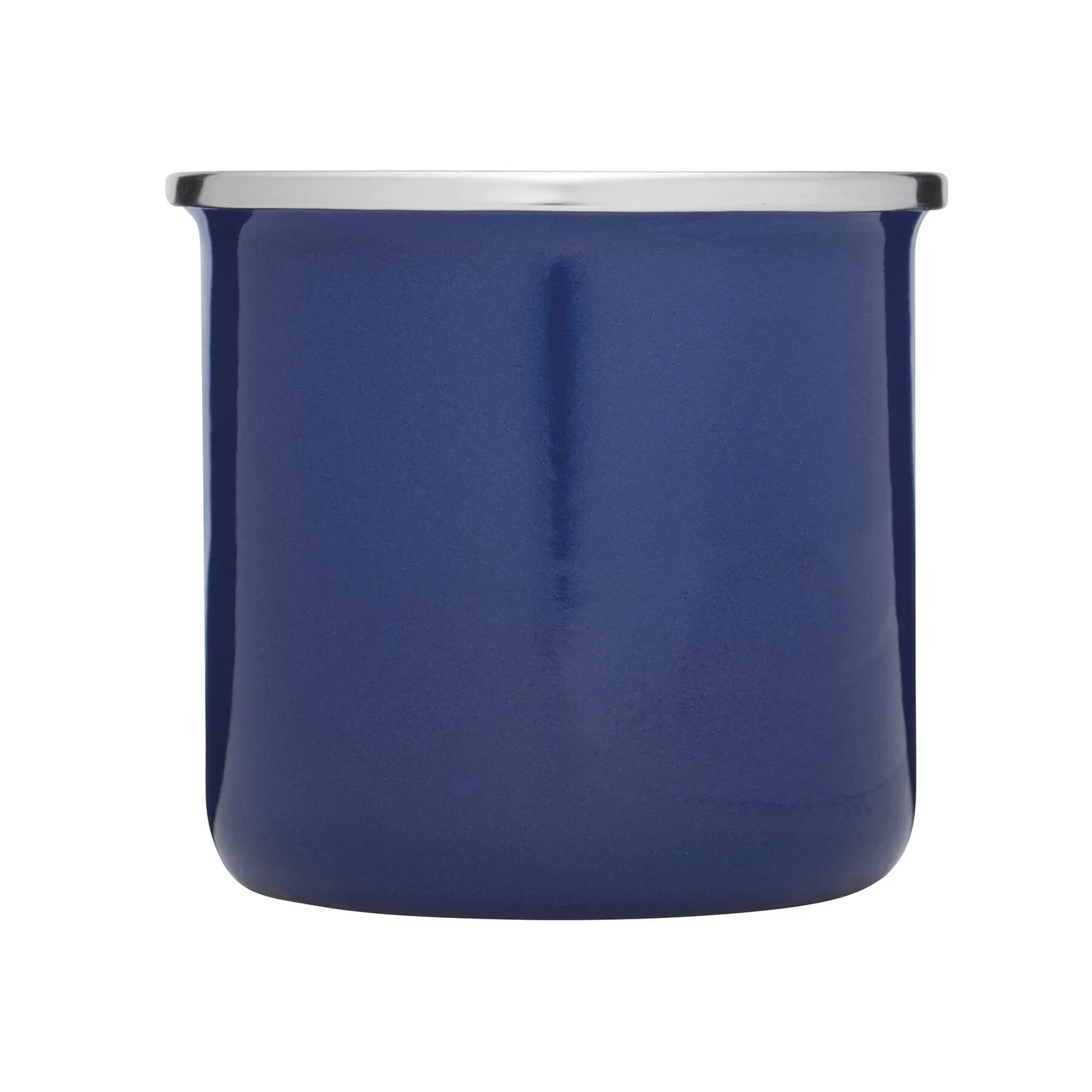 VINTAGE CUP - Emaille-Trinkbecher, blau – Bild 5