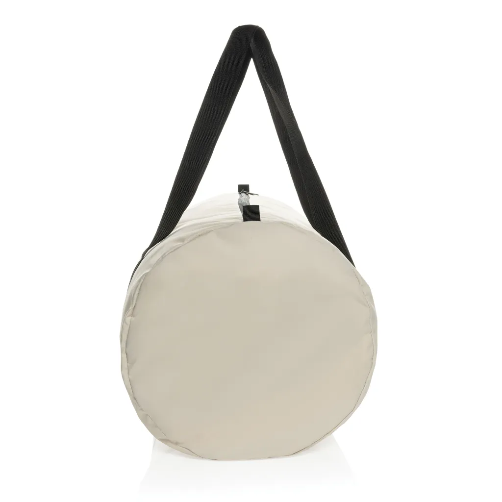 Dillon AWARE™ RPET faltbare Sporttasche, off white – Bild 3