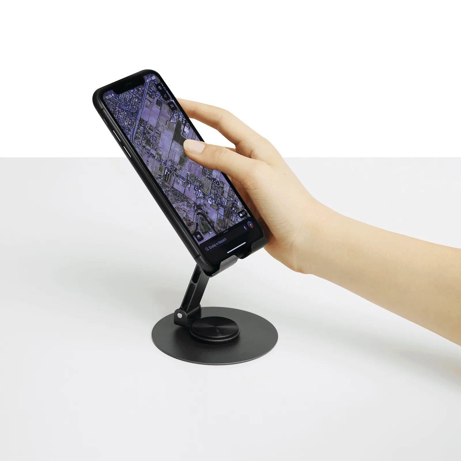 DESK MASTER - Faltbarer Smartphone-Halter, anthrazit – Bild 8