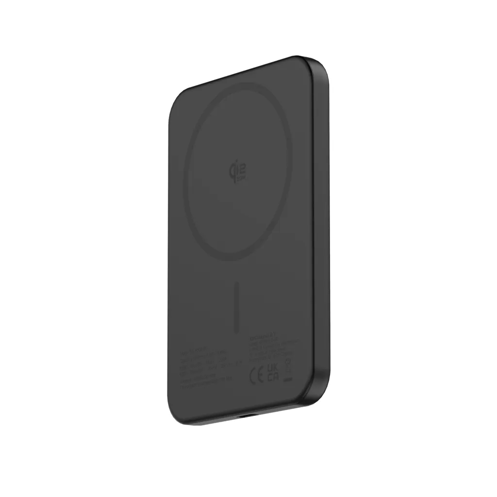 Urban Vitamin Pomona 5000mAh Qi2.2 25W magnetische Powerbank, schwarz – Bild 10