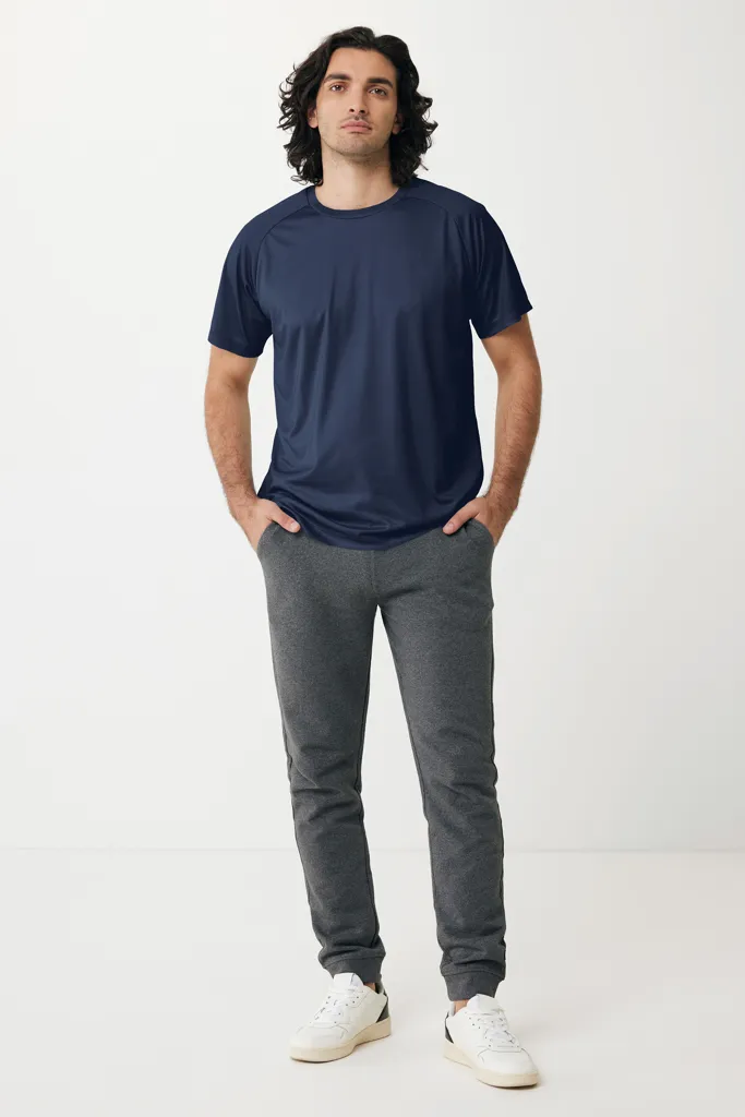 IQONIQ Tikal Sport Quick-Dry T-Shirt aus rec. Polyester, navy blau – Bild 4