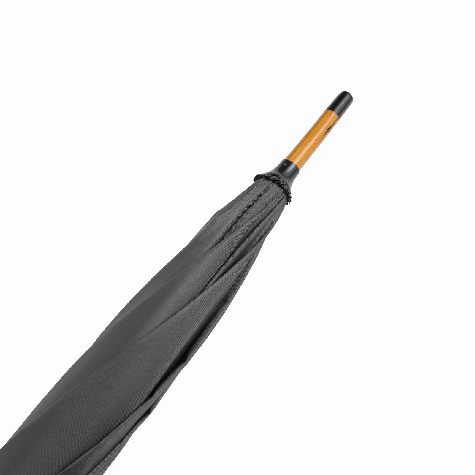 TANGO Umbrella, Automatik-Holzstockschirm, grau – Bild 7