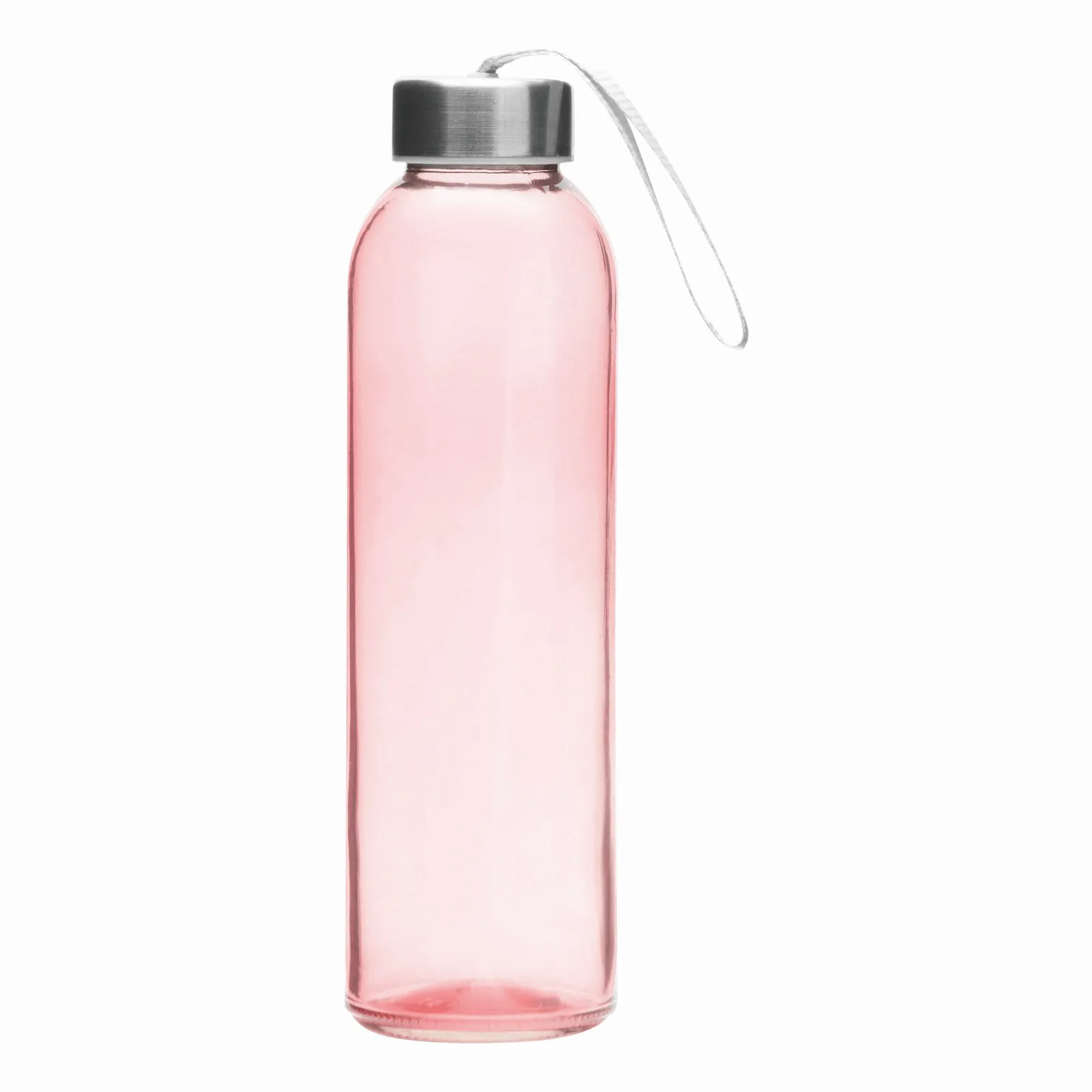 TAKE SMART - Glas-Trinkflasche, rot – Bild 2